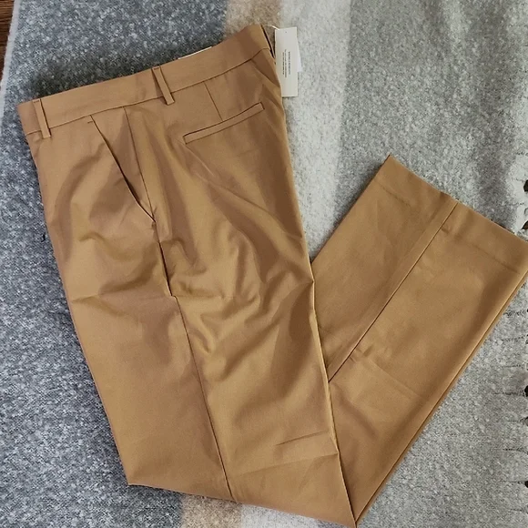 NWT Banana Republic Straight High-Rise Sculpted Easy Trouser Sz 14 Tall Office - Picture 3 of 8